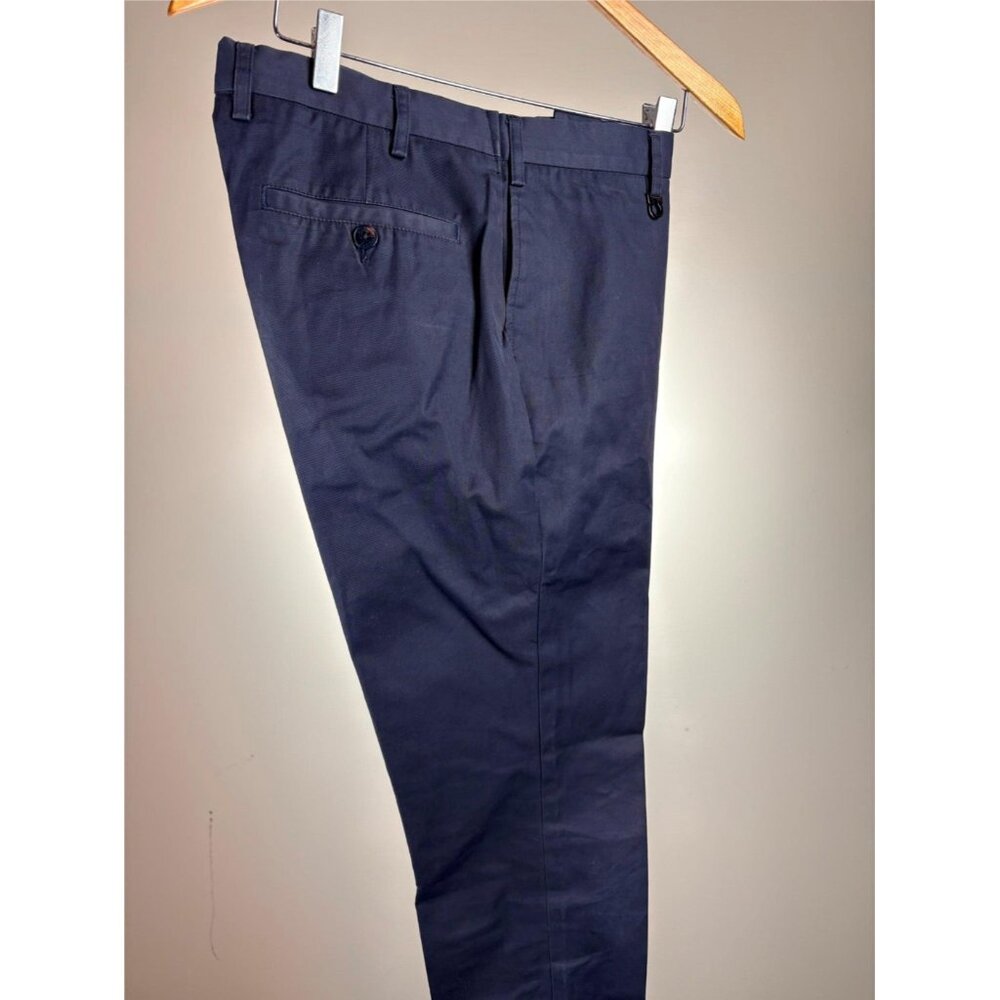 Salvatore FERRAGAMO Italian Navy Mens Pants 33 w